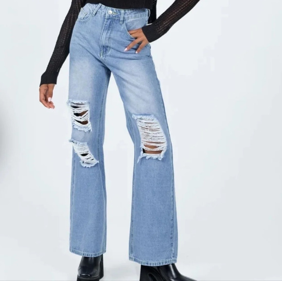 Princess Polly Denim - Princess Polly Sintra Oversized Denim Jeans